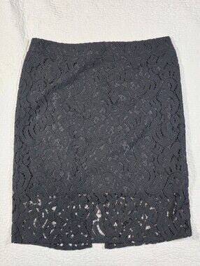 XXI Forever 21 Black Lace Pencil Skirt